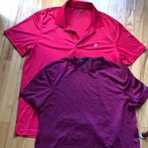 IZOD Golf Shirt and Russell Activewear Shirt